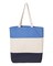 Q-Tees® Tote Bag Tri-Color 11L, 12 oz./ yd², 100% heavy cotton canvas - Q125900